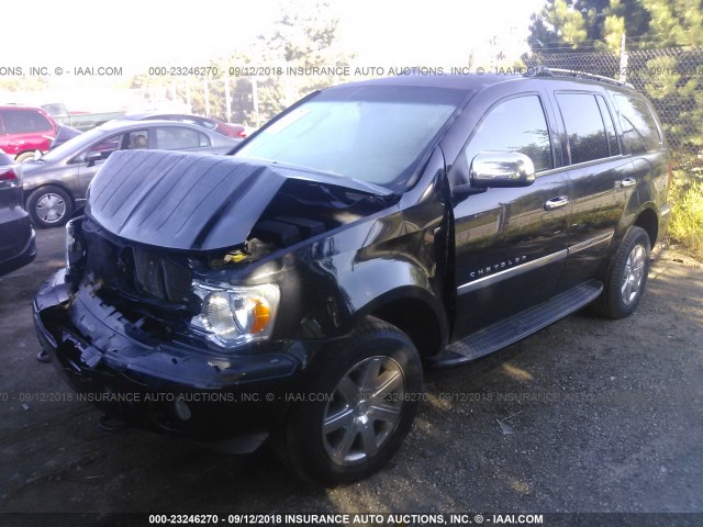 1A8HW58278F153626 - 2008 CHRYSLER ASPEN LIMITED BLACK photo 2