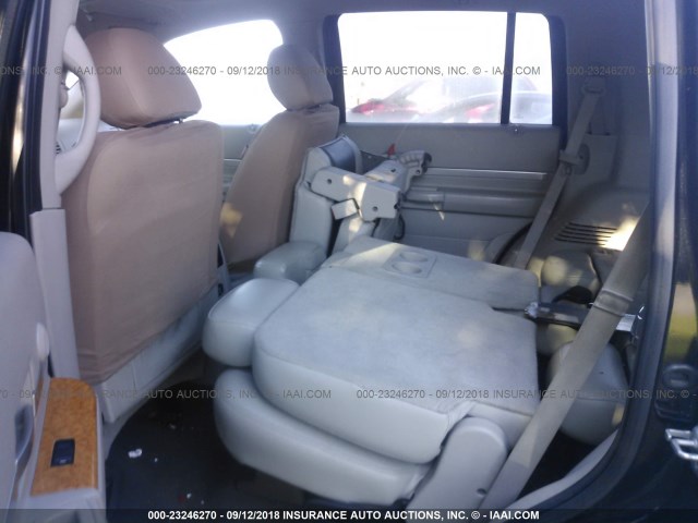 1A8HW58278F153626 - 2008 CHRYSLER ASPEN LIMITED BLACK photo 8