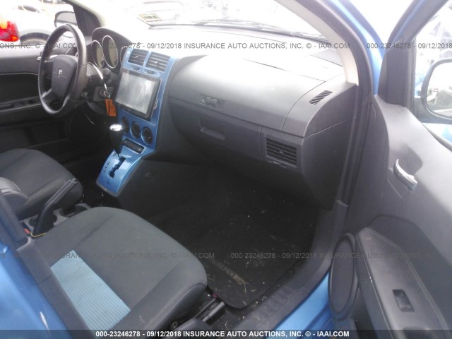 1B3HB78K68D595938 - 2008 DODGE CALIBER R/T BLUE photo 5