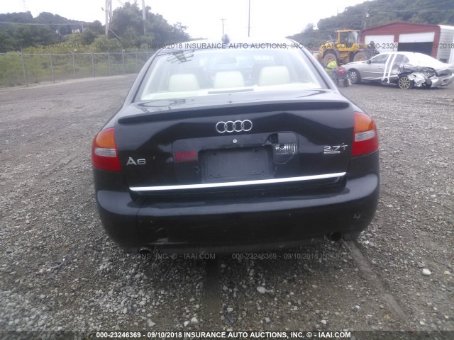 WAUCD64B54N099453 - 2004 AUDI A6 S-LINE QUATTRO BLACK photo 6