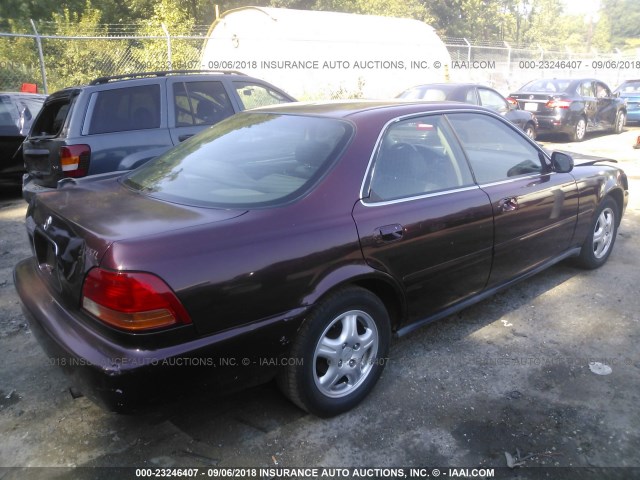 JH4UA2651TC024404 - 1996 ACURA 2.5TL MAROON photo 4