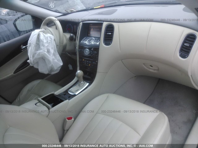 JNKAJ09FX8M350909 - 2008 INFINITI EX35 JOURNEY GRAY photo 5