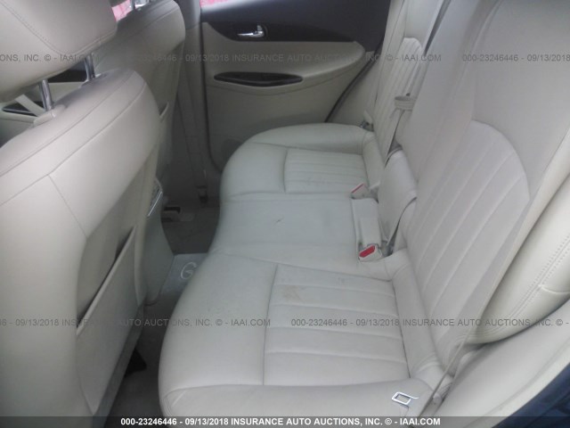 JNKAJ09FX8M350909 - 2008 INFINITI EX35 JOURNEY GRAY photo 8