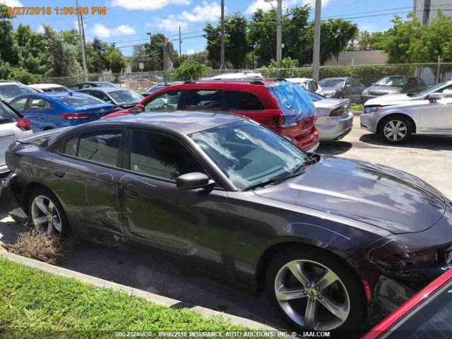 2C3CDXCT1JH146876 - 2018 DODGE CHARGER R/T GRAY photo 12