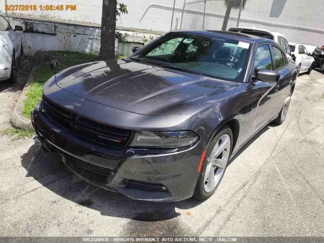 2C3CDXCT1JH146876 - 2018 DODGE CHARGER R/T GRAY photo 15