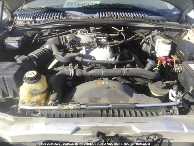 5LMEU88H64ZJ13092 - 2004 LINCOLN AVIATOR 银色 照片 10