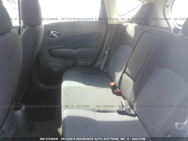 3N1CE2CP7FL420081 - 2015 NISSAN VERSA NOTE S/S PLUS/SV/SL/SR WHITE photo 8