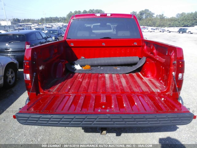 2GCEC13J271563248 - 2007 CHEVROLET SILVERADO C1500 CREW CAB RED photo 8