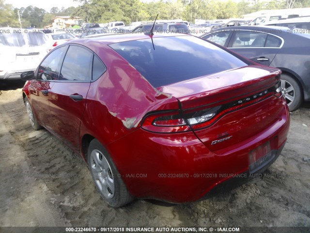 1C3CDFAA6DD333219 - 2013 DODGE DART SE/AERO RED photo 6