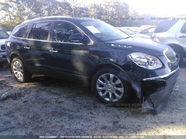 5GAKRCEDXBJ415238 - 2011 BUICK ENCLAVE CXL BLACK photo 1