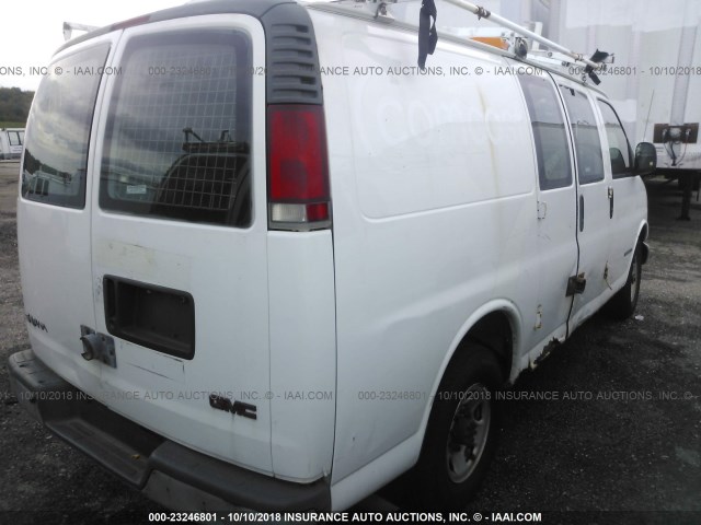 1GTHG35R9Y1228186 - 2000 GMC SAVANA G3500 WHITE photo 4