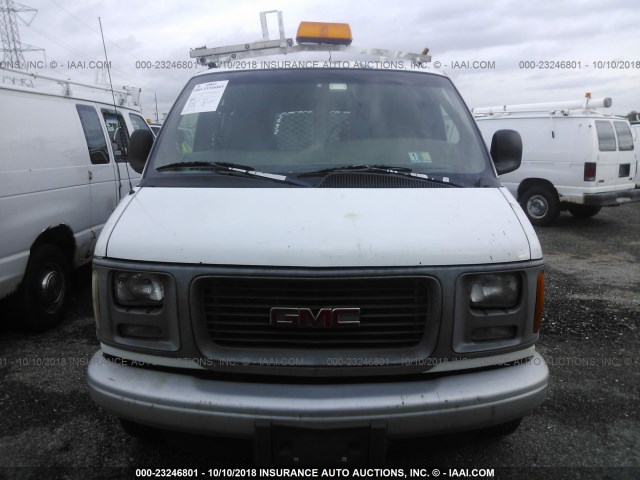 1GTHG35R9Y1228186 - 2000 GMC SAVANA G3500 WHITE photo 6