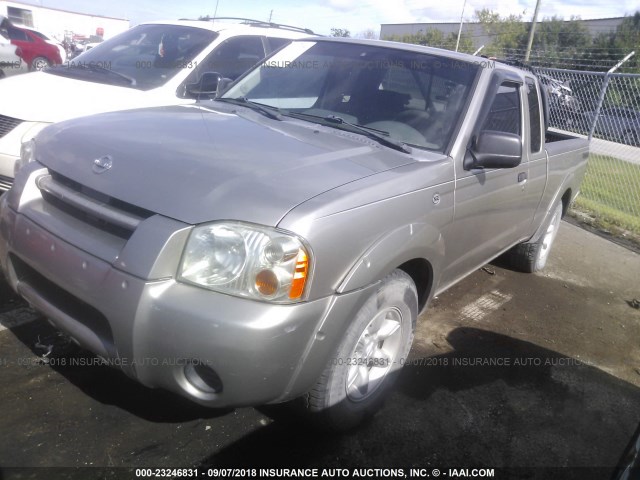 1N6DD26T44C449105 - 2004 NISSAN FRONTIER KING CAB XE GRAY photo 2