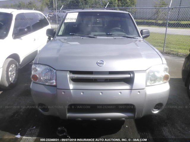 1N6DD26T44C449105 - 2004 NISSAN FRONTIER KING CAB XE GRAY photo 6