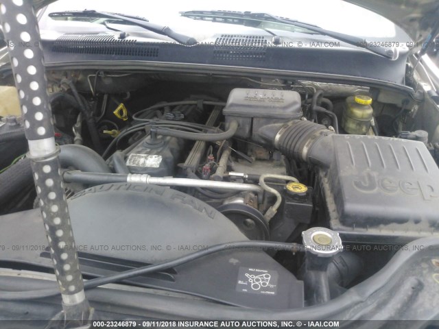 1J4GW48S54C331214 - 2004 JEEP GRAND CHEROKEE LAREDO/COLUMBIA/FREEDOM 灰色 照片 10