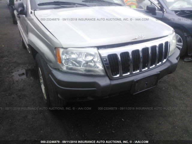 1J4GW48S54C331214 - 2004 JEEP GRAND CHEROKEE LAREDO/COLUMBIA/FREEDOM 灰色 照片 6