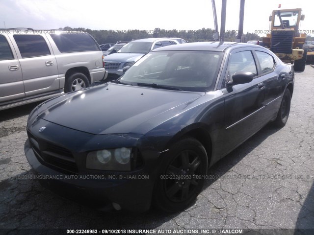 2B3KA43R87H643727 - 2007 DODGE CHARGER SE/SXT BLACK photo 2