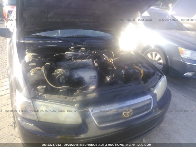 4T1BG22K9YU998406 - 2000 TOYOTA CAMRY CE/LE/XLE 黑色 照片 10