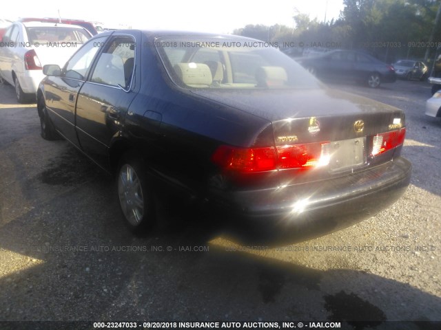 4T1BG22K9YU998406 - 2000 TOYOTA CAMRY CE/LE/XLE 黑色 照片 3