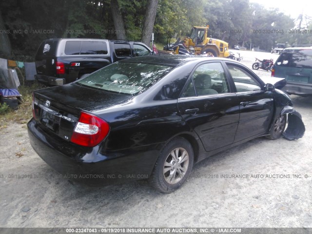 4T1BF32K14U081382 - 2004 TOYOTA CAMRY LE/XLE/SE Qara foto 4