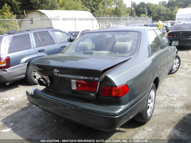 4T1BF22K2YU101025 - 2000 TOYOTA CAMRY LE/XLE GREEN photo 4