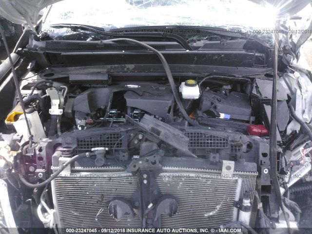 5N1AR2MN0EC728169 - 2014 NISSAN PATHFINDER S/SV/SL/PLATINUM SILVER photo 10