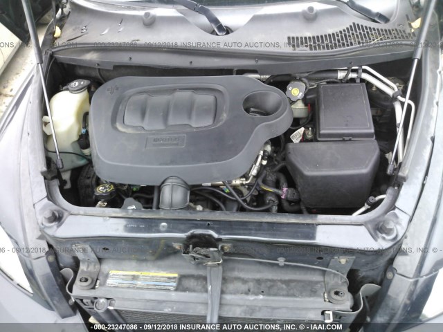 3GNDA13D67S634054 - 2007 CHEVROLET HHR LS შავი ფოტო 10