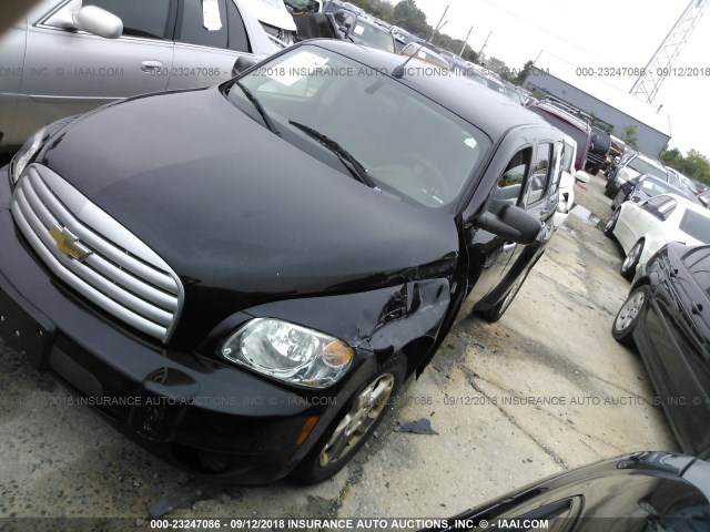 3GNDA13D67S634054 - 2007 CHEVROLET HHR LS შავი ფოტო 2