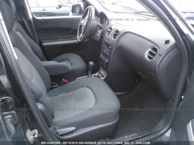 3GNDA13D67S634054 - 2007 CHEVROLET HHR LS შავი ფოტო 5