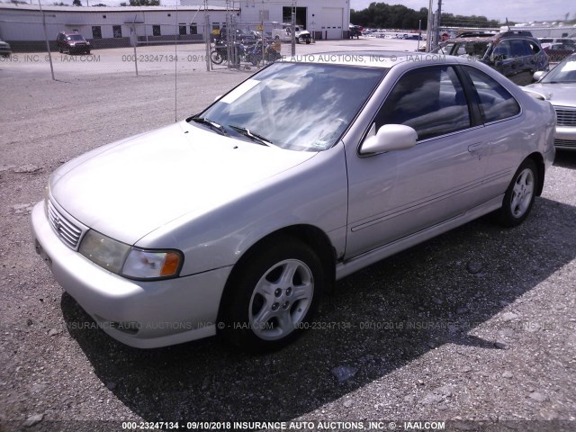 1N4BB42D1VC514252 - 1997 NISSAN 200SX SE-R SILVER photo 2