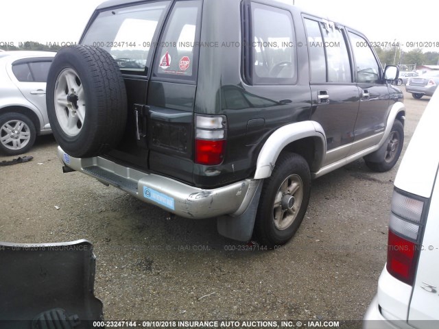 JACDJ58X6Y7J18732 - 2000 ISUZU TROOPER S/LS/LIMITED 绿色 照片 4