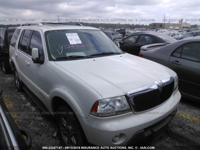5LMEU78H93ZJ33619 - 2003 LINCOLN AVIATOR 白色 照片 1