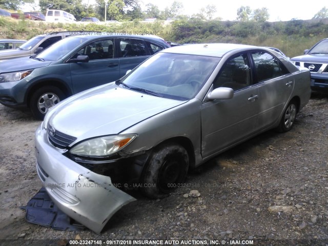 4T1BE32K93U647127 - 2003 TOYOTA CAMRY LE/XLE/SE Gümüş foto 2