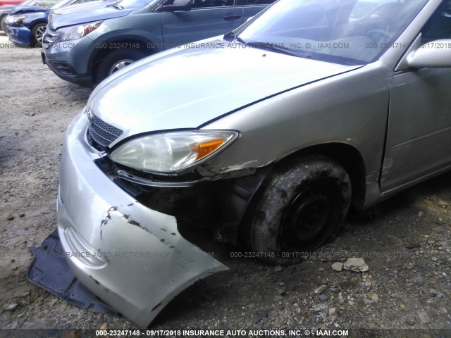 4T1BE32K93U647127 - 2003 TOYOTA CAMRY LE/XLE/SE Gümüş foto 6