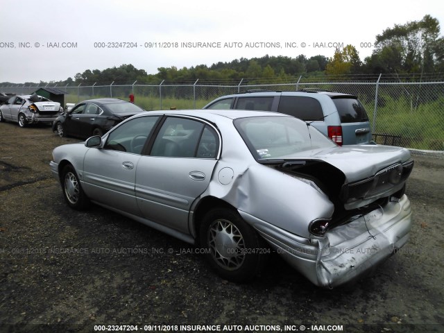 1G4HR54K82U213593 - 2002 BUICK LESABRE LIMITED SILVER photo 3