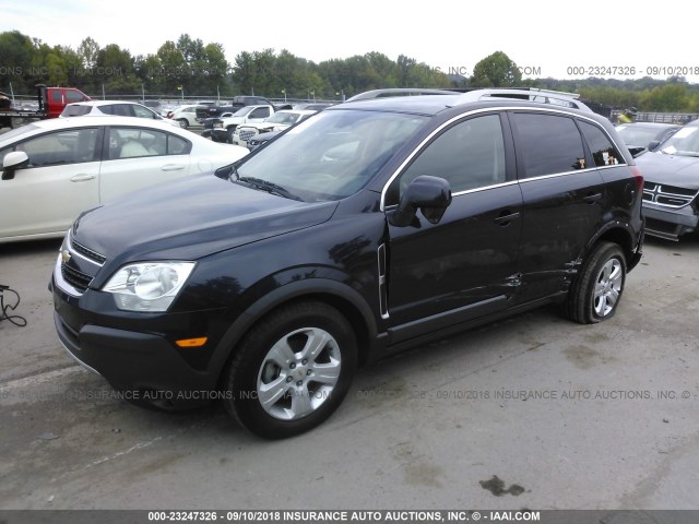 3GNAL2EK3ES523523 - 2014 CHEVROLET CAPTIVA LS 蓝色 照片 2