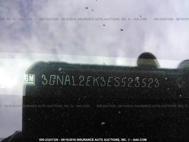 3GNAL2EK3ES523523 - 2014 CHEVROLET CAPTIVA LS 蓝色 照片 9