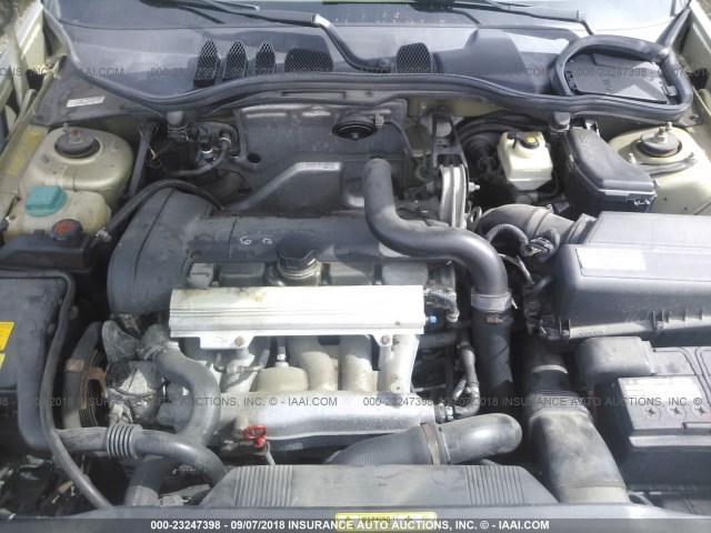 YV1LT56D5X2579443 - 1999 VOLVO S70 GREEN photo 10