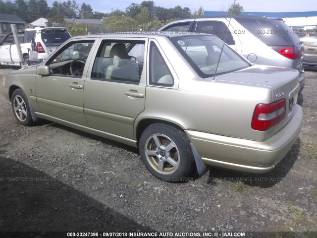 YV1LT56D5X2579443 - 1999 VOLVO S70 GREEN photo 3