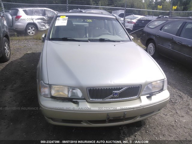 YV1LT56D5X2579443 - 1999 VOLVO S70 GREEN photo 6