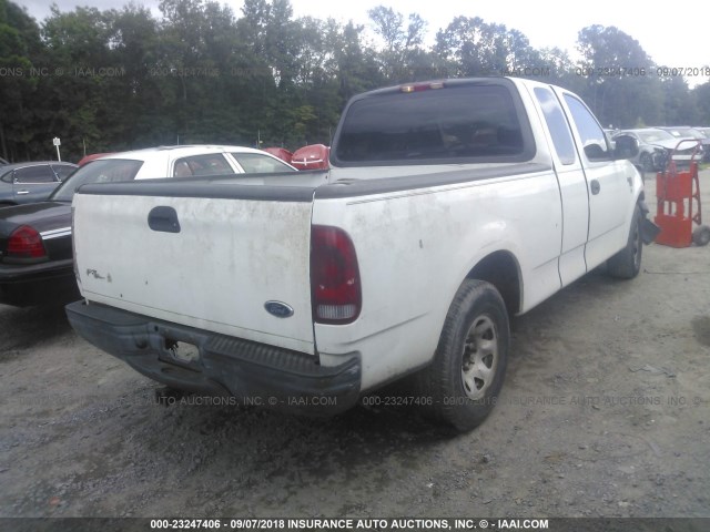 2FTPX17Z84CA82269 - 2004 FORD F-150 HERITAGE CLASSIC WHITE photo 4