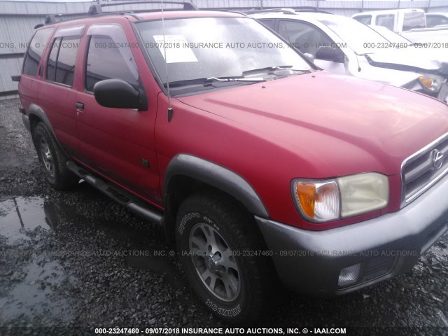 JN8AR07Y2XW367435 - 1999 NISSAN PATHFINDER LE/SE/XE RED photo 1