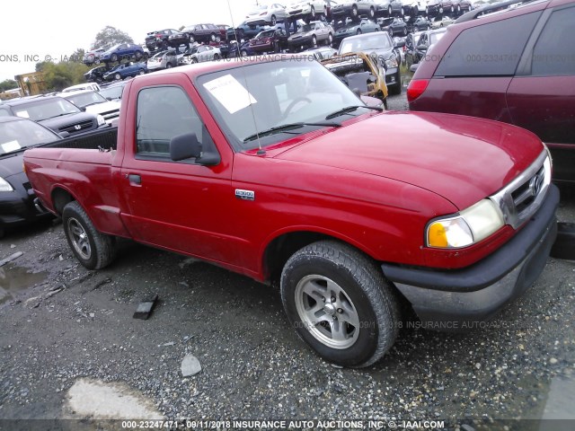 4F4YR12U21TM01412 - 2001 MAZDA B3000 RED photo 1