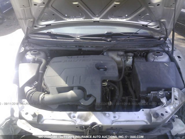 1G1ZB5E13BF309549 - 2011 CHEVROLET MALIBU LS Gümüş foto 10