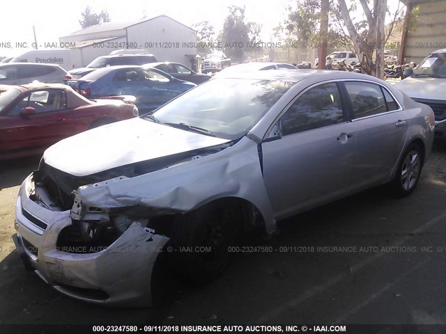 1G1ZB5E13BF309549 - 2011 CHEVROLET MALIBU LS Gümüş foto 2