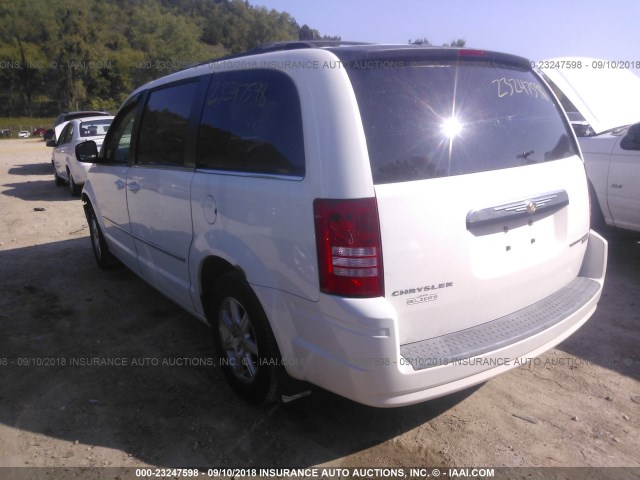 2A8HR54179R604018 - 2009 CHRYSLER TOWN & COUNTRY TOURING WHITE photo 3