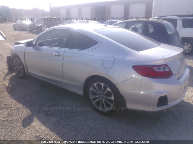 1HGCT2B86DA009645 - 2013 HONDA ACCORD EXL SILVER photo 3