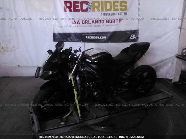 JKAZXCE148A005515 - 2008 KAWASAKI ZX1000 E BLACK photo 2