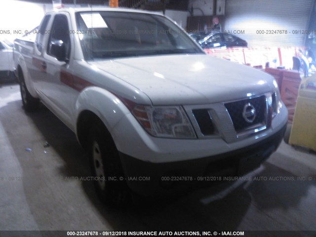 1N6BD0CT0DN754251 - 2013 NISSAN FRONTIER S/SV WHITE photo 1