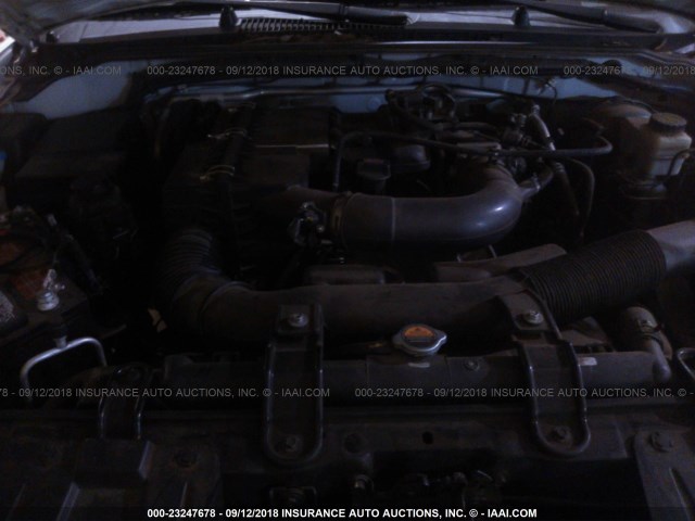 1N6BD0CT0DN754251 - 2013 NISSAN FRONTIER S/SV WHITE photo 10